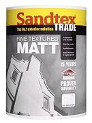 Sandtex Fine Texture Matt Brilliant White